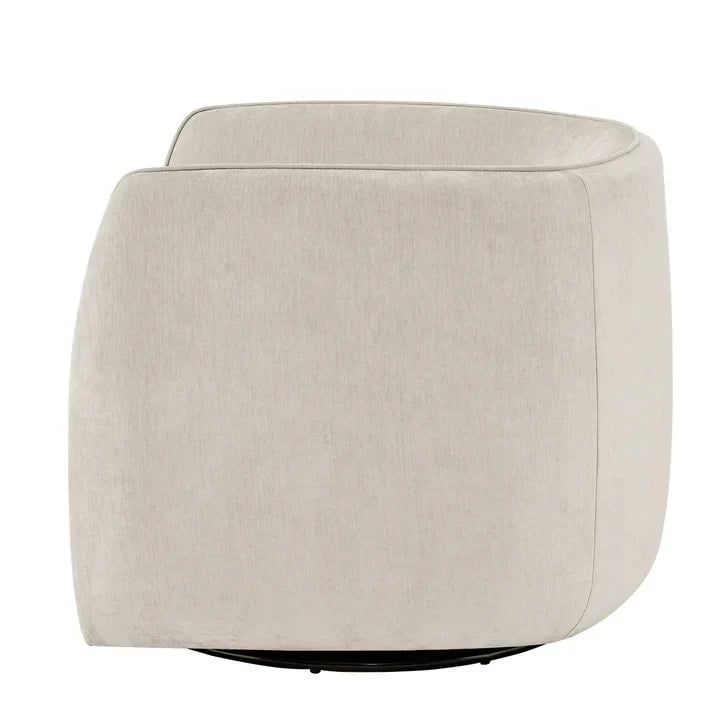 Elle Dcor - Fabric Swivel Chair