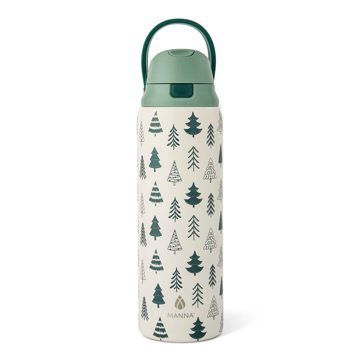 Hydra 946-mL Steel Bottle with Nordic Tree Design