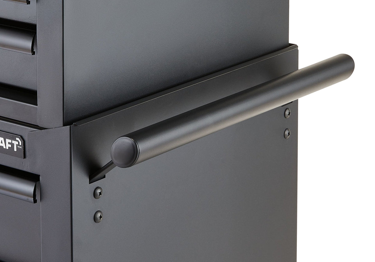 Tool Storage Cabinet, 8 Drawer, 41-in, Black