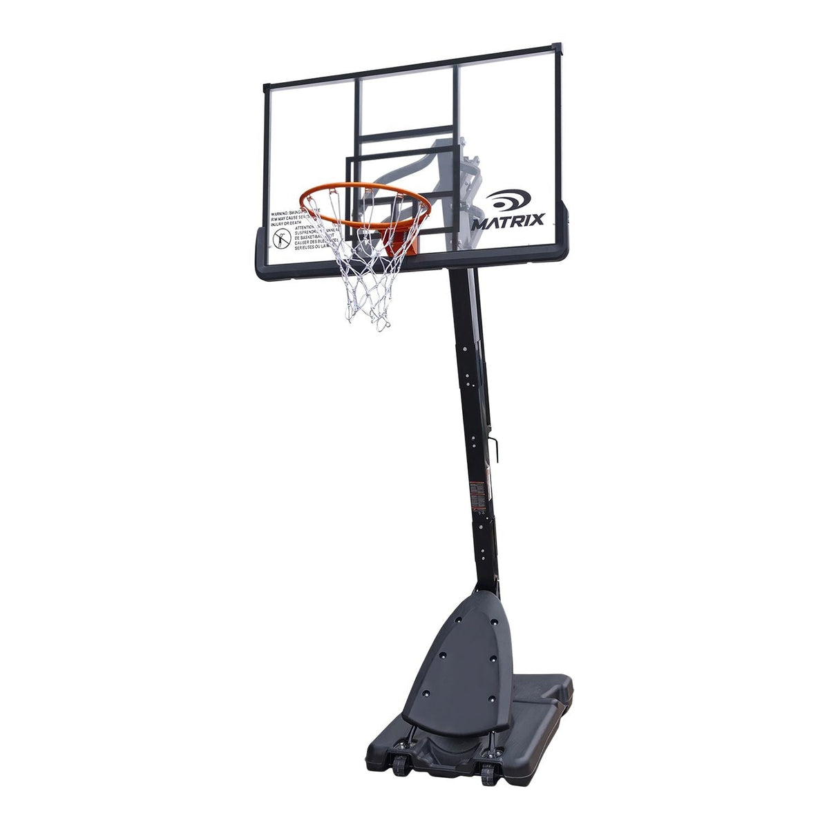 Portable Adjustable Basketball System, 54-in