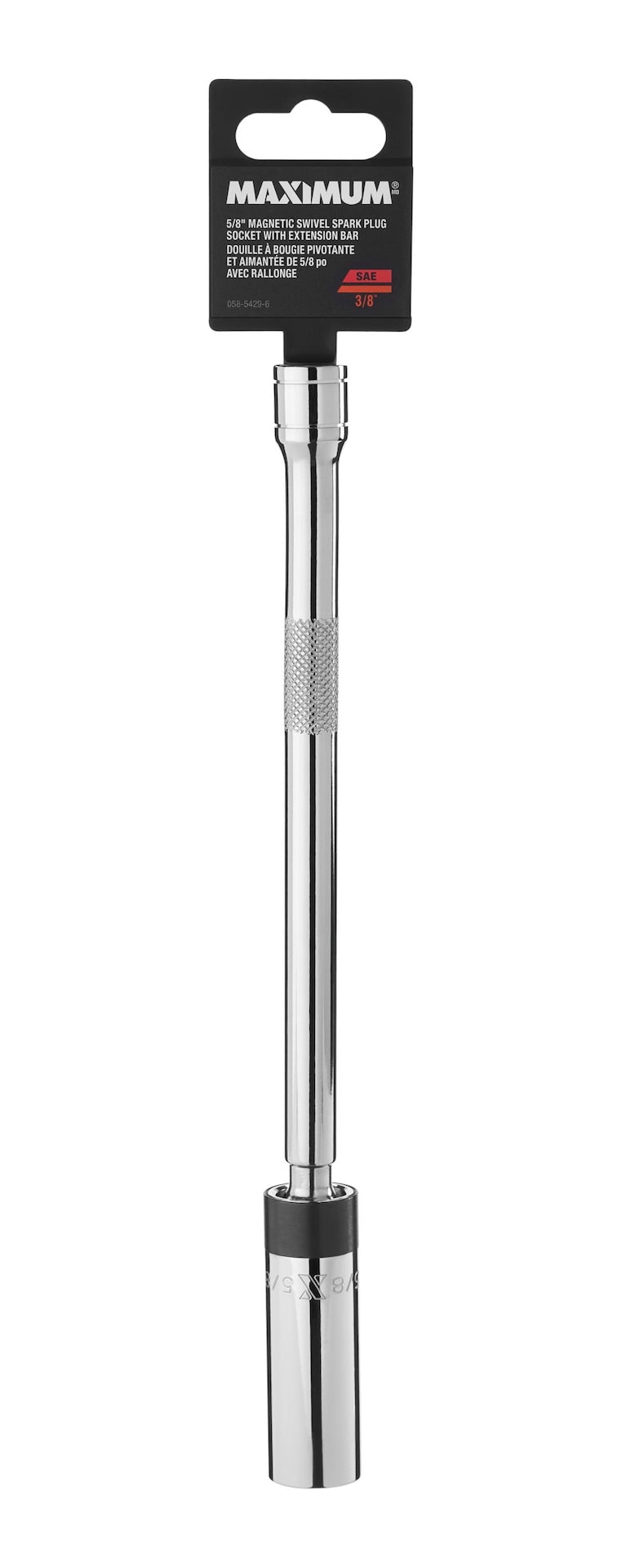 3/8" Drive 5/8" Swivel Socket 10" Extension Bar