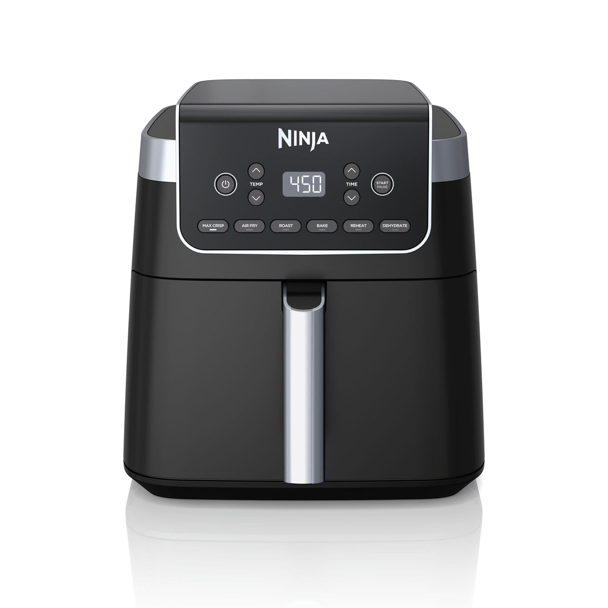 Pro XL 6-in-1 Air Fryer with Non-Stick Basket & Recipe Book, 6.5-qt