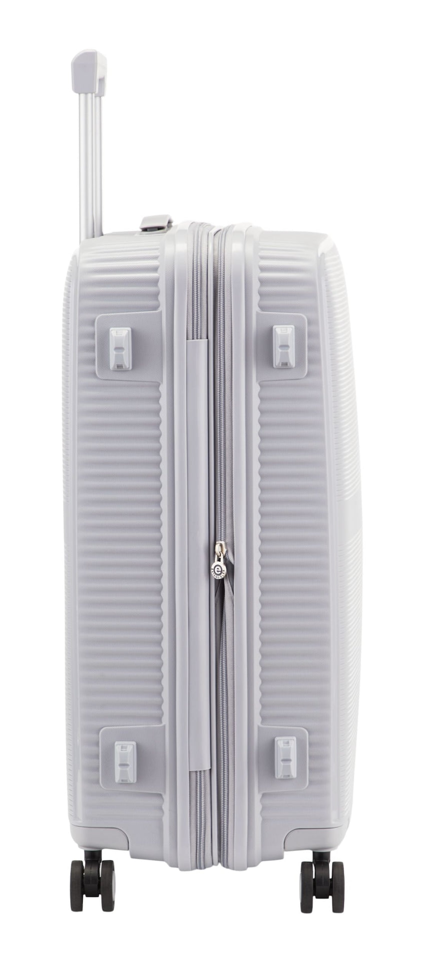 Hardside Medium Luggage Bag, Silver