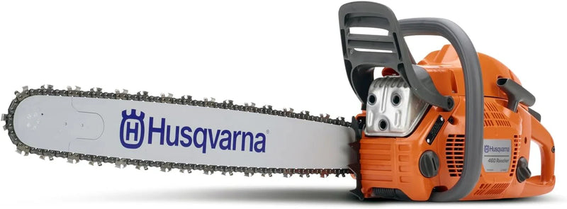460 Rancher Gas Powered Chainsaw, 60.3-cc 3.6-HP, 2-Cycle X-Torq Engine, 24 Inch Chainsaw with Automatic Adjustable Oil Pump, For Wood Cutting, Tree Trimming and Land Clearing F7450