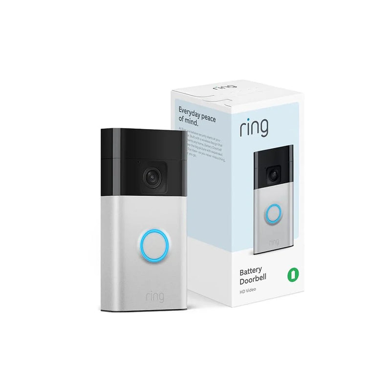 Ring Battery Doorbell | Home or business security with Head-to-Toe Video, Live View with Two-Way Talk, and Motion Detection & Alerts (newest model), Venetian Bronze J1613