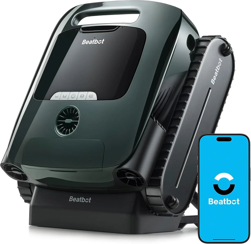 AquaSense 2 Pro Cordless Pool Vacuum Robot, Unmatched 5-in-1 Cleaning, Surface Parking, Skims Water Surface with APP Control, Water Clarification, for Pools up to 3,875 Sq.ft -- Emerald Green C4693