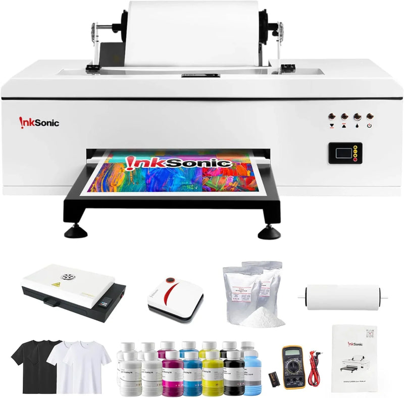InkSonic R1390 A3 DTF Printer with Oven, T-Shirt Printing Bundle Q936