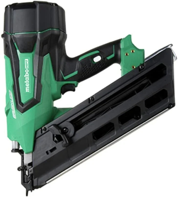 18-volt cordless frame nail gun | Only tool - No batteries | Brushless motor | 2-inch to 3-1/2-inch cut-and-offset circular paper tape nails | 30° magazine | Lifetime tool warranty I6122