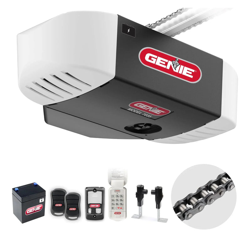 Chain Drive 750 3/4 HPc Garage Door Opener w/Battery Backup - Heavy Duty U7096