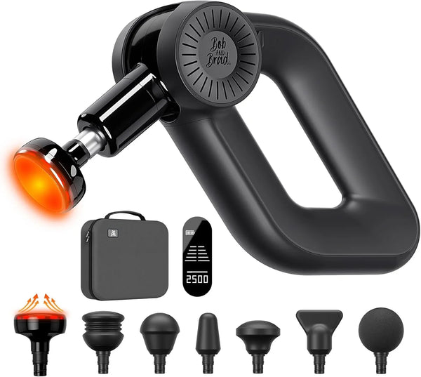 Professional massage gun - deep tissue impact massage, 16mm amplitude, suitable for professional muscle massager for athletes, can relieve pain, quiet electric back massager, as a gift for him O1401