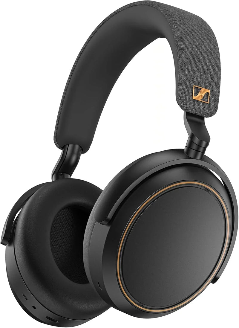 Consumer-grade audio power 4 wireless headphones - Support Wireless connection, equipped with adaptive noise cancellation function, clear calls, up to 60 hours of battery life, and customizable sound effects. White model. X9404