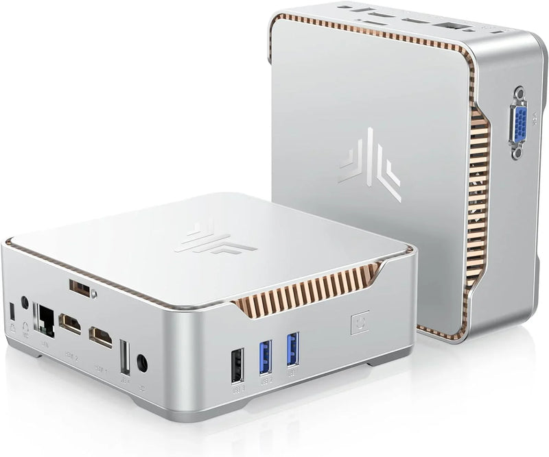 KAMRUI GK3Plus Mini PC, 16GB RAM 512GB M.2 SSD Mini Computers R8848
