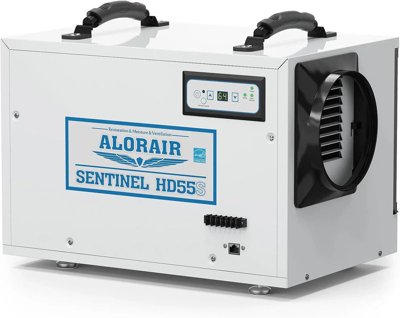 Basement/Mezzanine Dehumidifier Removal Service, 120 pounds/square foot (saturated state), 55 tank commercial dehumidifier, automatic defrosting, cETL standard, optional remote monitoring T8710