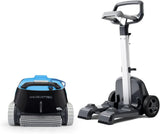 Robotic Pool Vacuum Cleaner All Pools up to 33 FT - Wall Climbing Scrubber Brush