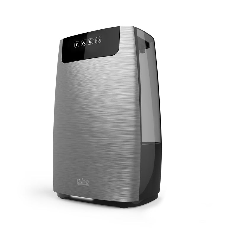 Enrichment HumeXL Ultrasonic Cool Mist Humidifier - Large, Easy-to-Clean Tank, High/Low Mist, 2 360 Mist Nozzles and Night Mode V0351