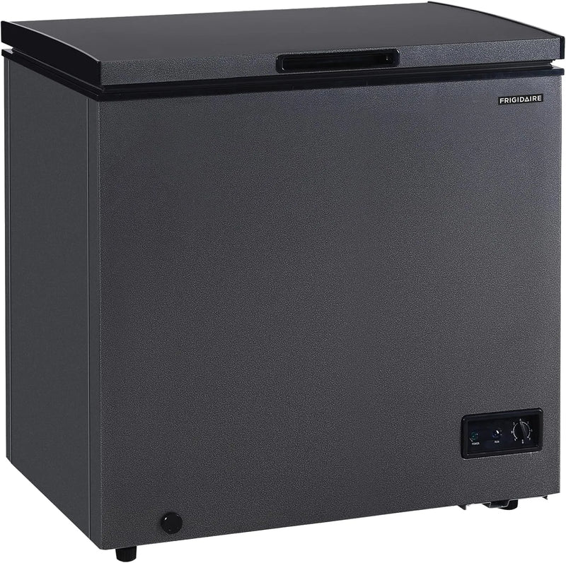 7 Cu. Ft. Chest Freezer, Granita Finish, Adjustable Thermostat, Easy Defrost, Removable Basket G8074
