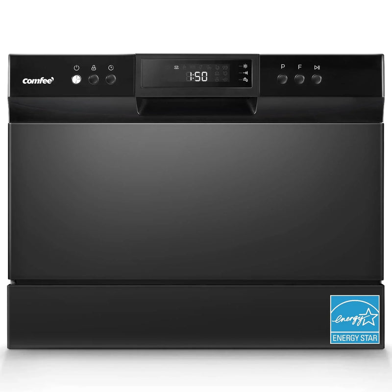 COMFEE' Portable Countertop Dishwasher for Dorm, RV& Apartment A7057