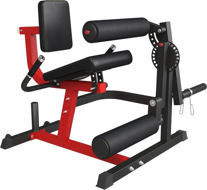 GMWD Leg Extension Machine and Curl, Lower Body Special Leg Machine, Adjustable Leg Exercise Bench Q0534
