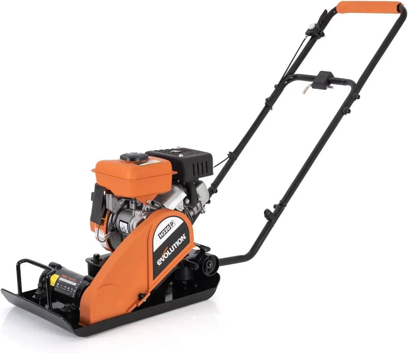 Electric Compactor Plate - Ideal For Levelling Pavement, Artificial Turf Ground Preparation, Patio, Blockwork, Sand, Soil & More A8560