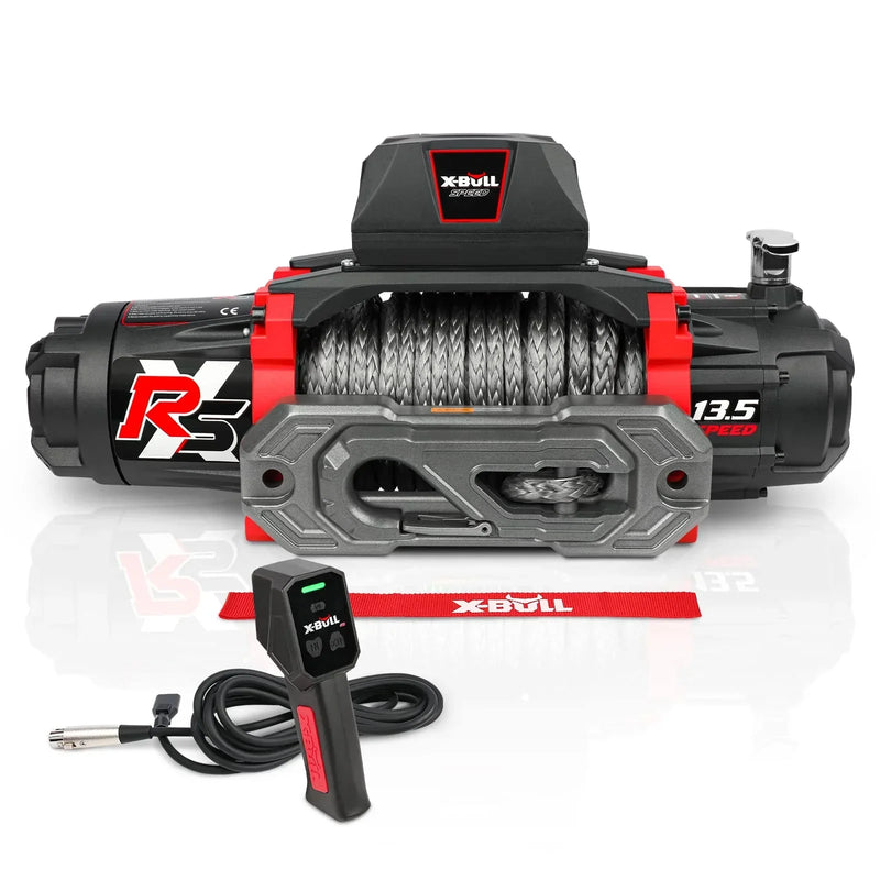 13500 lb Load Capacity Electric Winch for Towing Truck Off Road Q0092