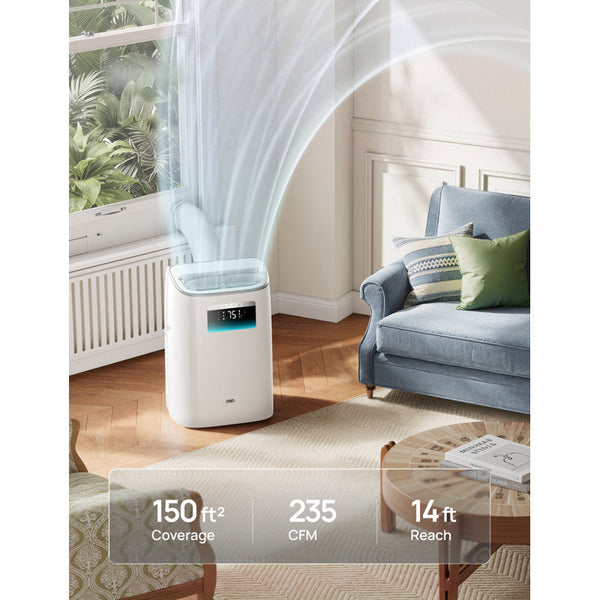 DR-HAC012S 8,000 BTU Smart Portable Air Conditioner – White X1489