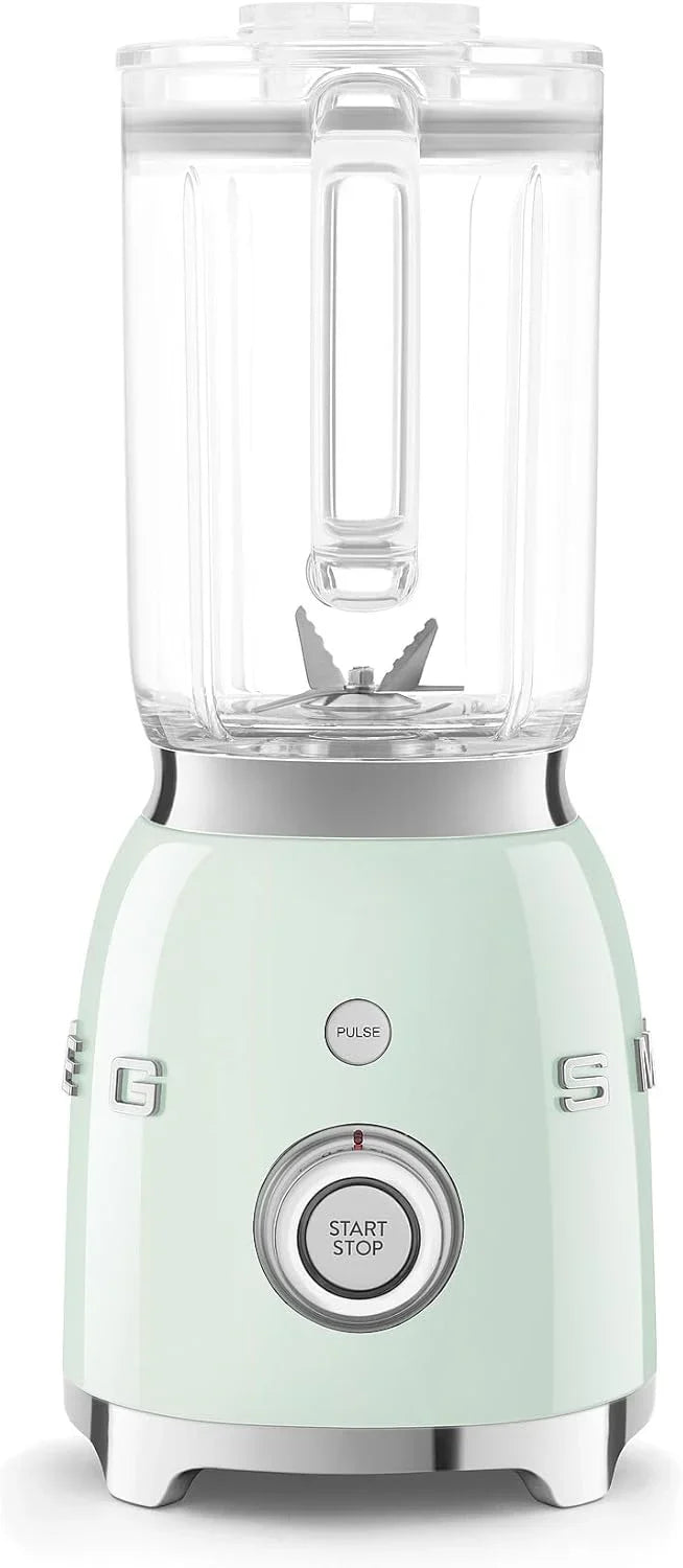Backwash-style blender - 600-watt countertop blender, equipped with a 48-ounce BPA-free capacity container, featuring 3 speed modes and pulse function, ice crushing function and juice blending function - adopts the 50th anniversary design B4614