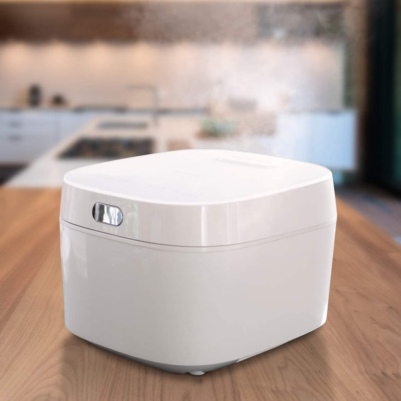Buffalo White IH SMART COOKER, Rice Cooker and Warmer, 1 L, 5 cups of rice, Non-Coating inner pot, Efficient, Multiple function, Induction Heating... R4091