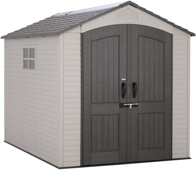 A 12-foot-long outdoor storage rack P3526