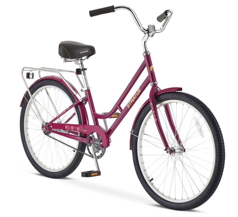 Adult Recess Bicycle, 24-in Wheel, Single Speed, Steel Frame, Purple Z3289