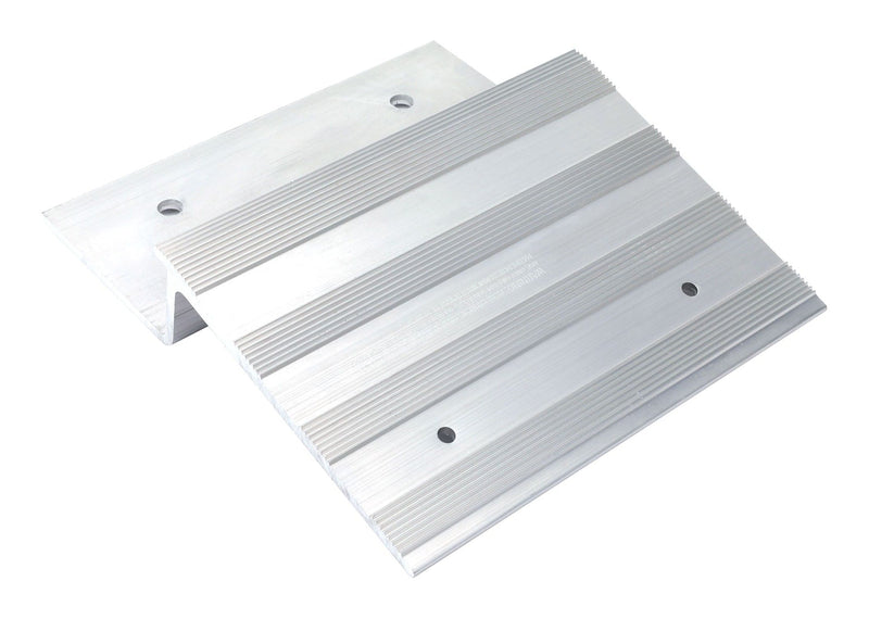 Aluminum Ramp Plate Kit, Easy-To-Use, 8-in, 2-pc F3474