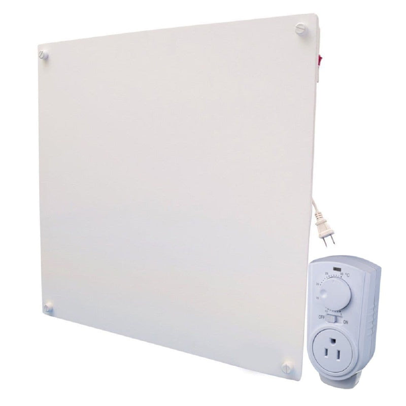 Electric Heater with Plug-in Thermostat, 400W, White G5174