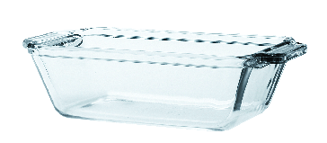 Glass Loaf Pan, 5 x 9-in, 1.5-L A7364