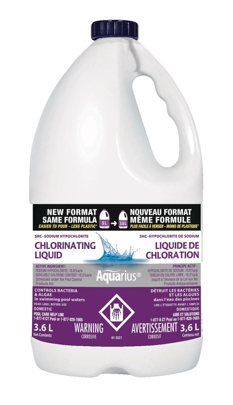 liquid Pool Chlorine, 3.6-L Y8514