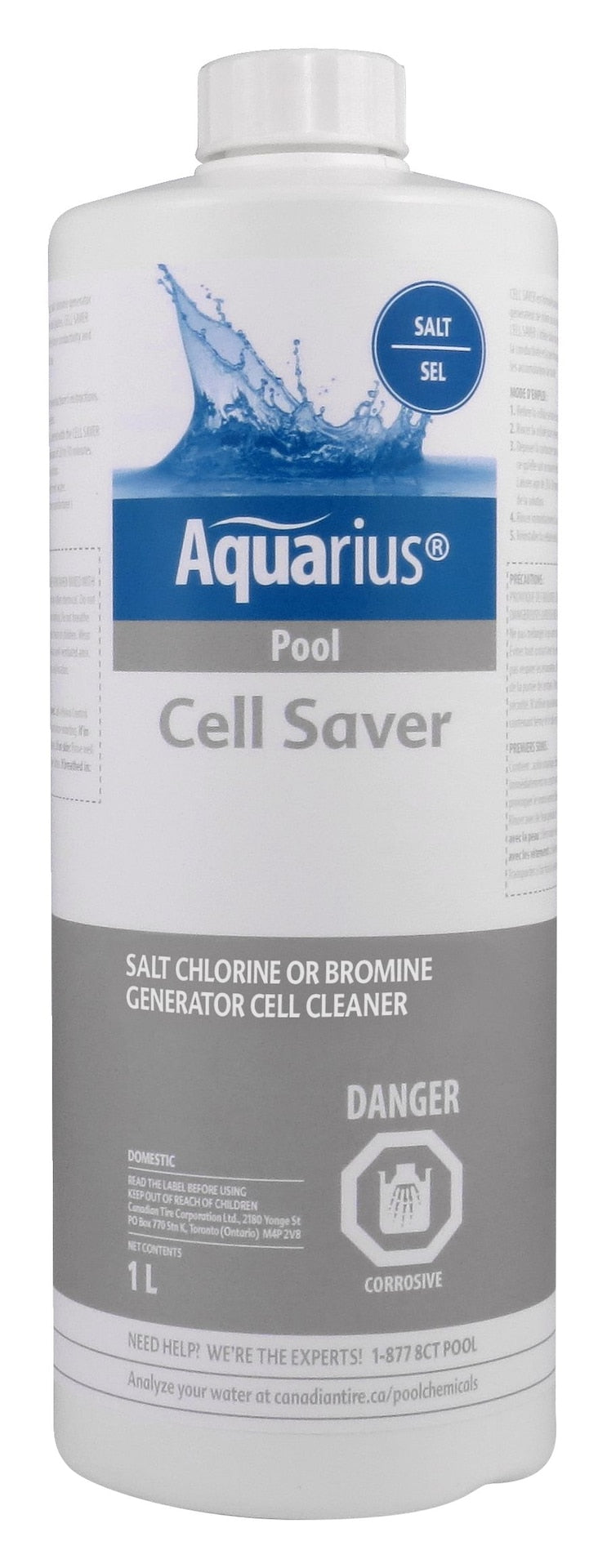 Salt Pool Cell Saver, 1-L