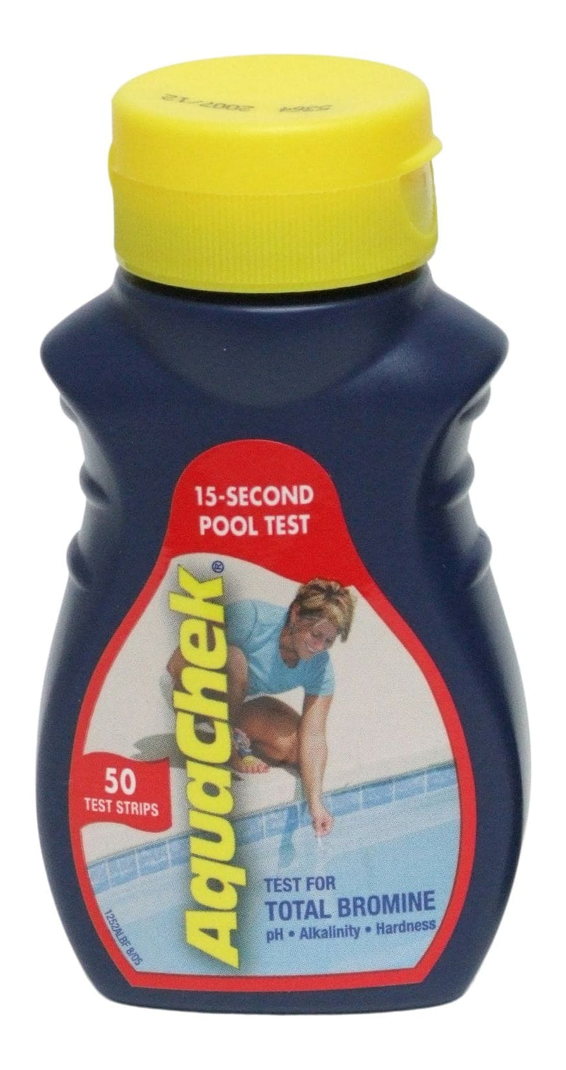 Stabilized Pool & Spa Bromine Test Strips, Red E4277