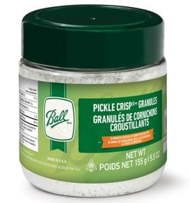 Pickle Crisp Granules Jar, 155-g R1884