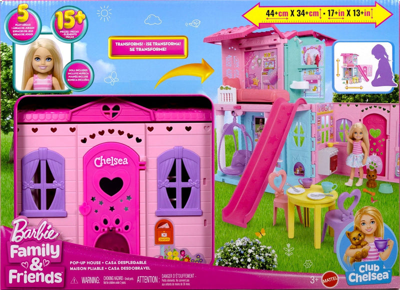 Club Chelsea Pop-Up House Playset with Accessories D2297