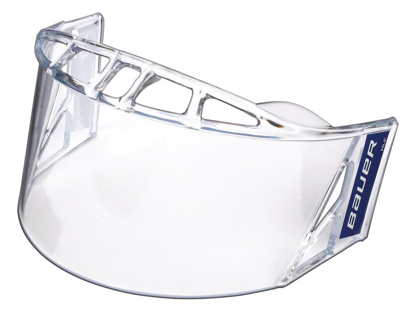 HLC Clear Half-Shield Senior Hockey Face Mask/Visor with Anti-Fog Film & High Impact Polycarbonate Shield B8375