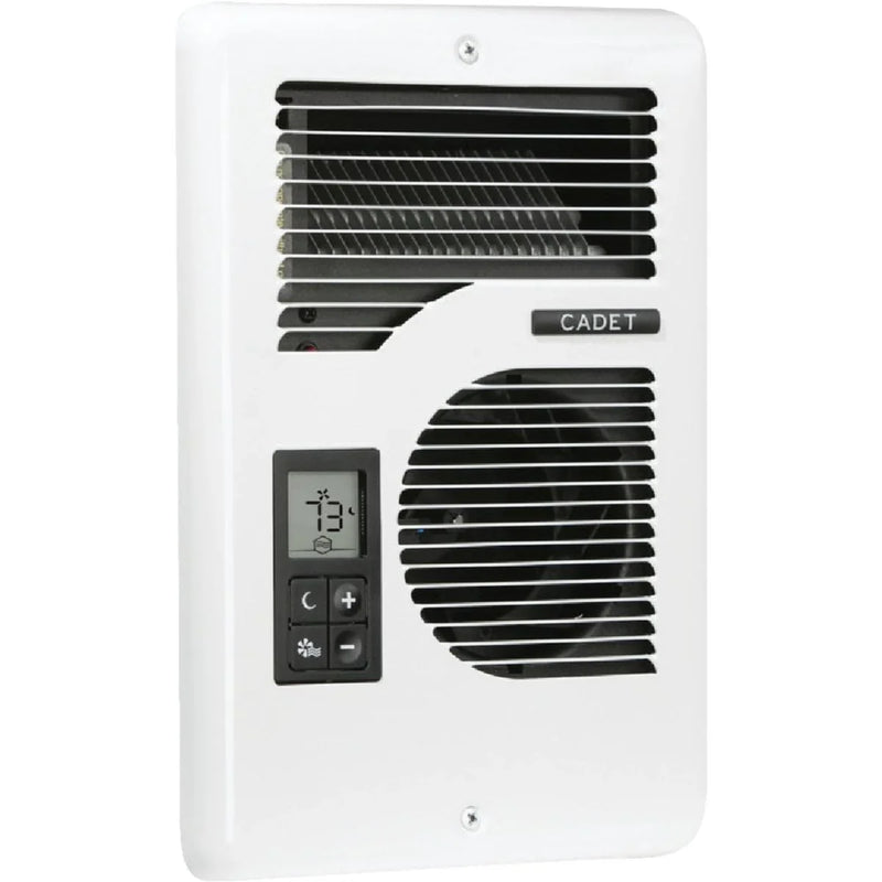 Cadet Energy Plus Wall Heater, Digital Thermostat, 240/208/120V, White J3085