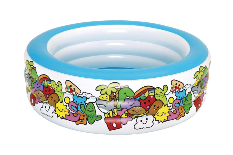 Deluxe Round Inflatable Pool, 5-ft x 20-in R3249