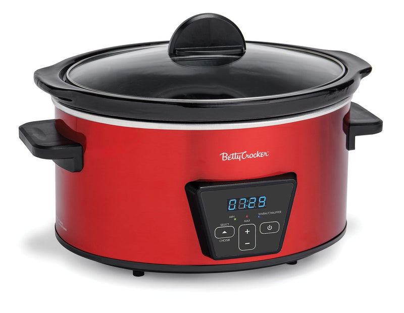 Digital Programmable Slow Cooker with Tempered Glass Lid, 5-qt Z3759