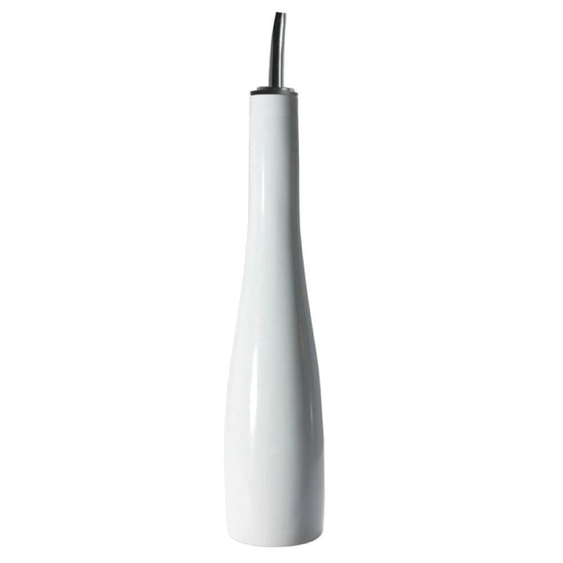 Porcelain Oil Bottle with Pouring Spout, 16-oz, White P3122