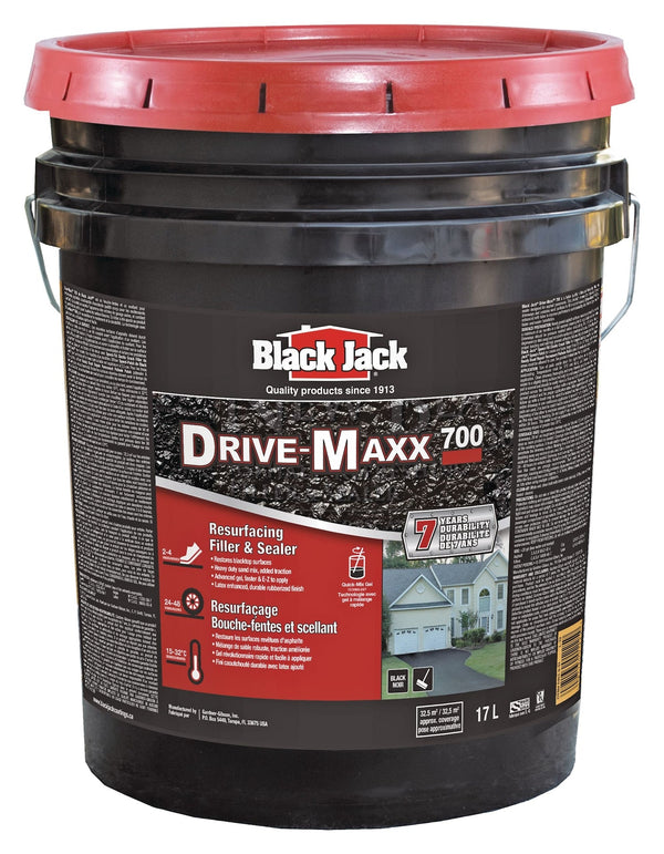 700 7-Year Asphalt Driveway Filler & Sealer, 32.5 sq. m Coverage, 17-L K6503