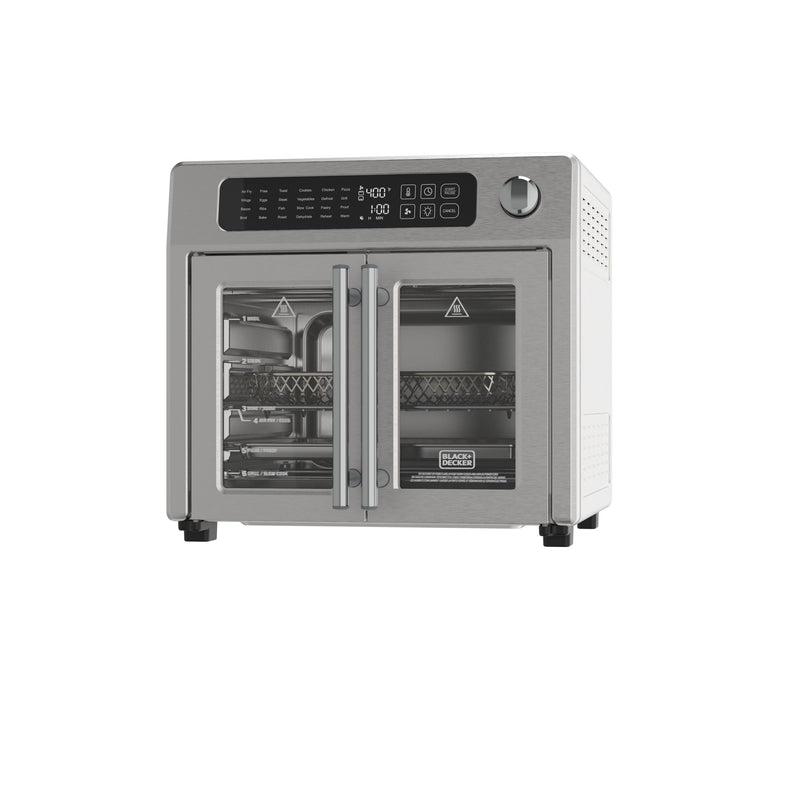 French Door Toaster Oven and Air Fryer, 26-Qt J0356