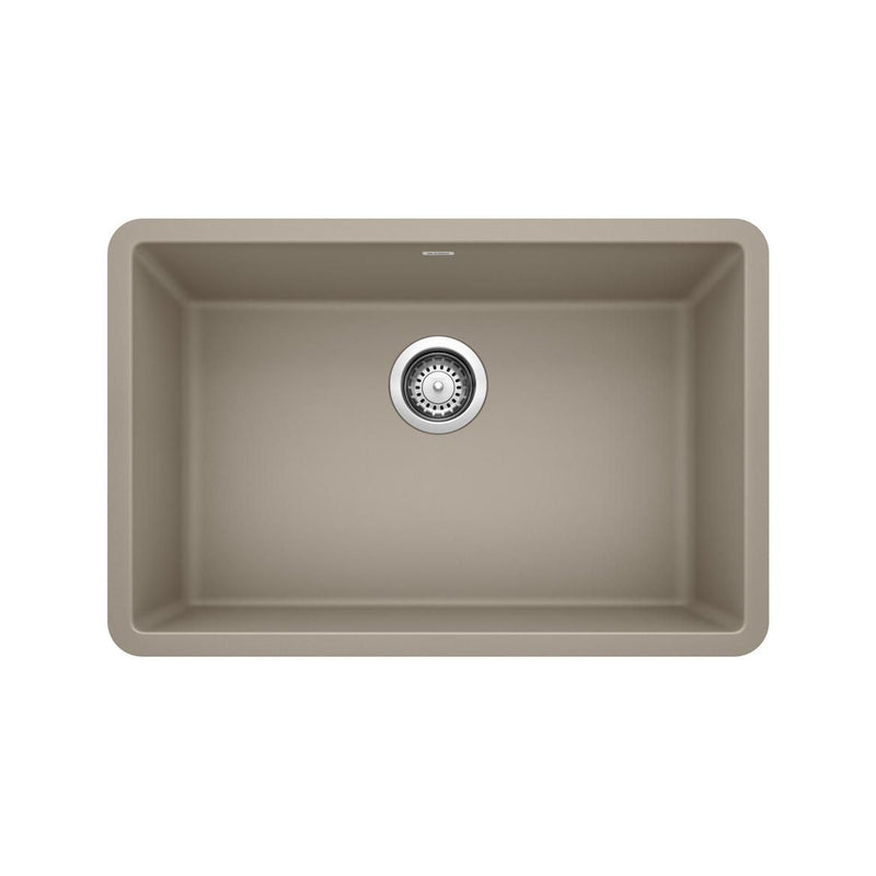 Precis 27-in Single Bowl Undermount Kitchen Sink, Truffle I7430