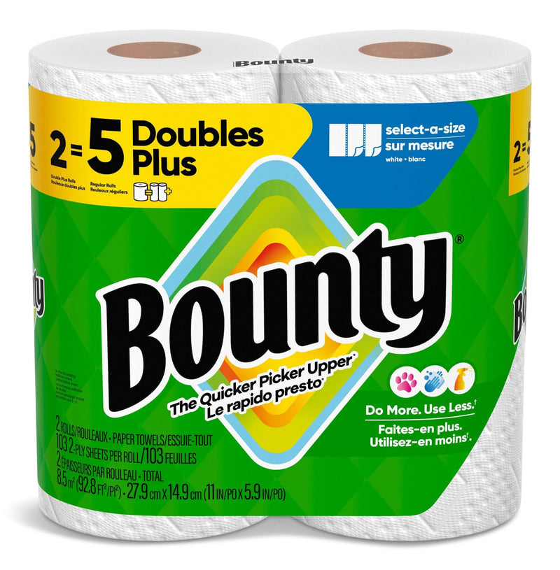 Select-A-Size Paper Towel, Double Rolls, 2-pk S8492
