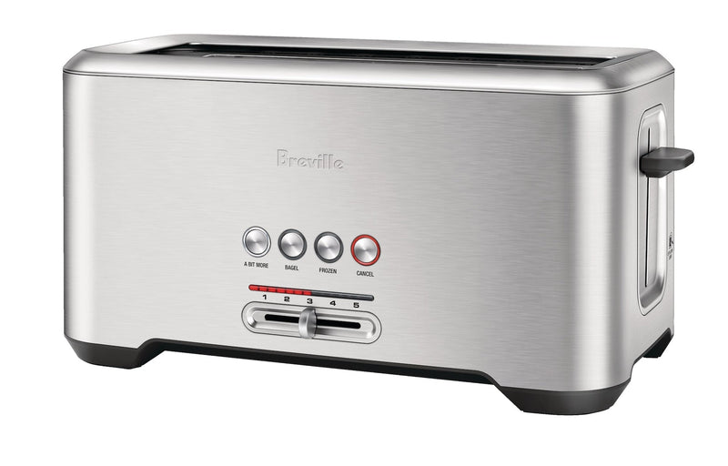 ‘A Bit More’ 4-Slice Toaster, Brushed Stainless Steel A8178