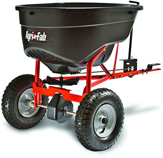 130-Pound Tow Behind Broadcast Spreader W3716