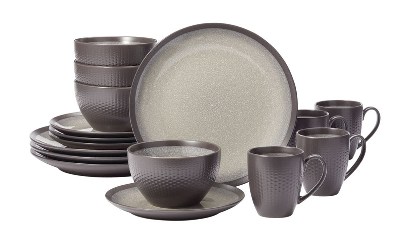 Colborne Reactive Glaze Dinnerware Set, 16-pc K4419