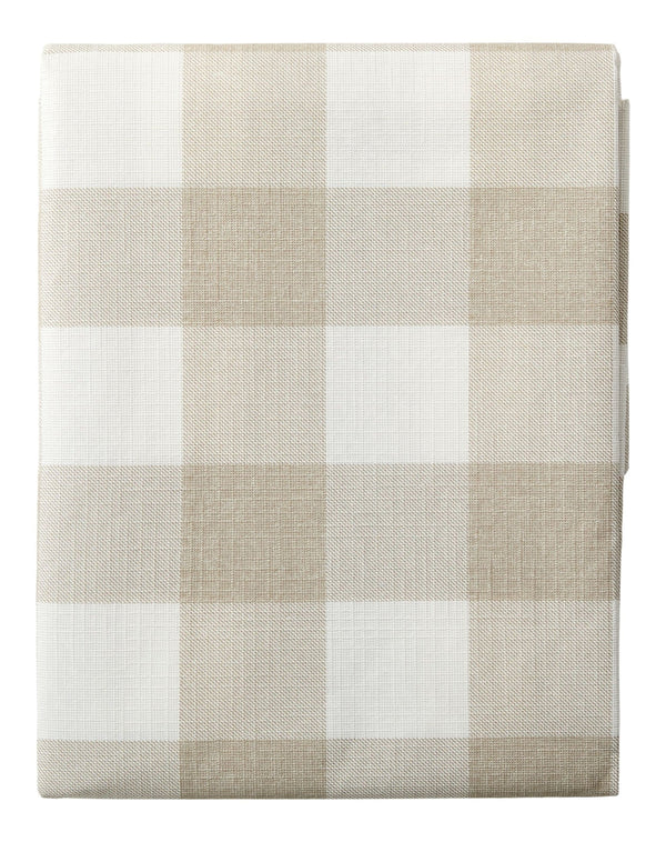 Indoor/Outdoor Plaid PEVA Table Cloth, 60-in x 84-in B9521
